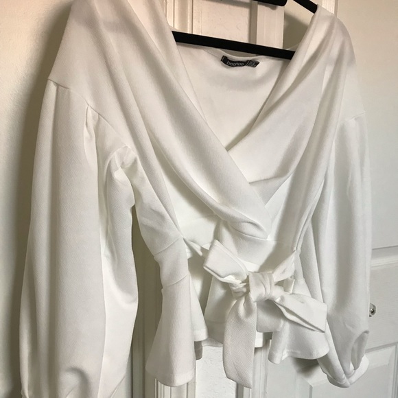 Boohoo Off the shoulder shirt - Picture 2 of 2